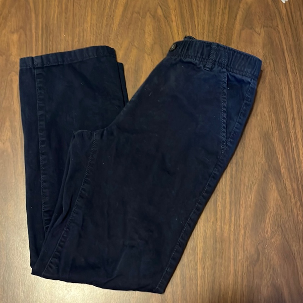 Navy blue uniform pants size boys 10